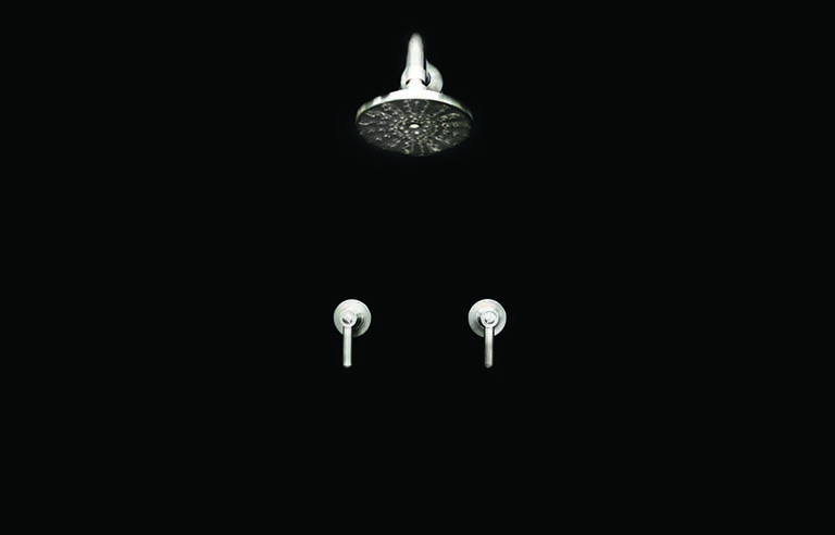 Ducha dos llaves y lluvia