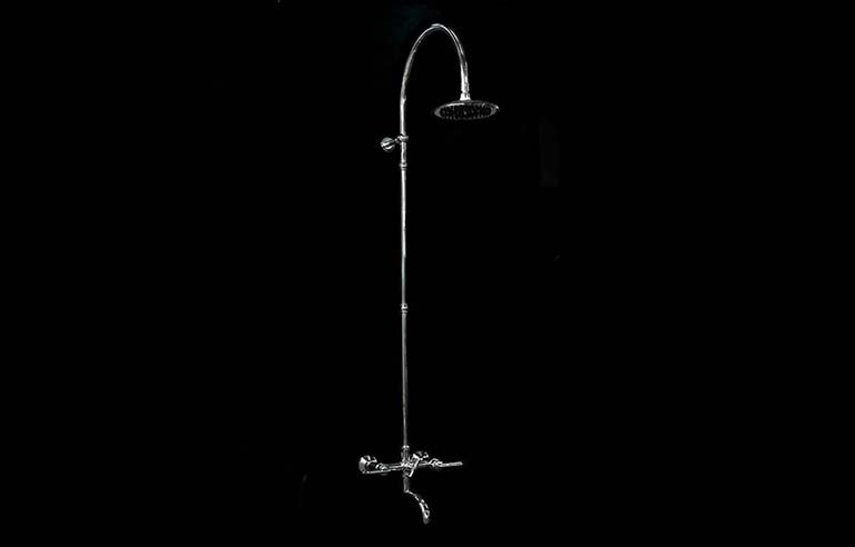 Ducha exterior con transferencia