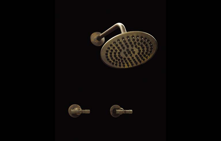 Ducha dos llaves y lluvia