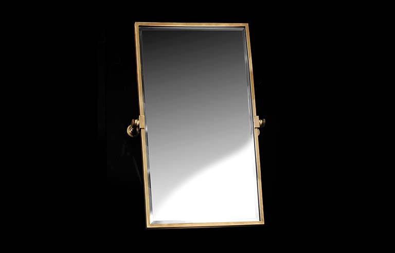 Espejo pivotante 50x100 apaisado con luz