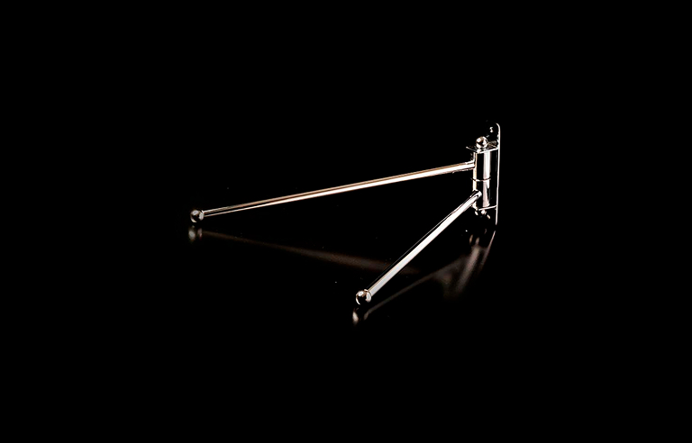 Toallero dos brazos hover